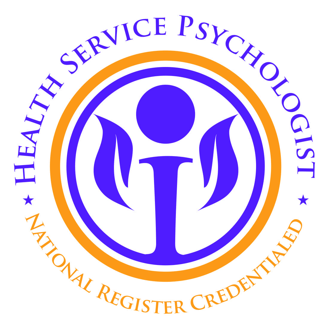 About 4 National Register HSP Logo. Ginny Estupinian Phd is a full credential member